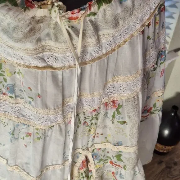 Johnny Was Size M Fairycore Light Summer skirt - Picture 13 of 13